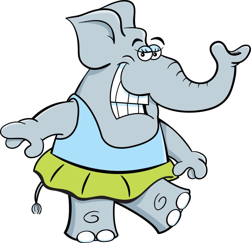 Shinchan elephant dance